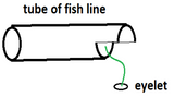 Fishingline Tube