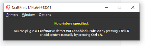 craftbot craft print software