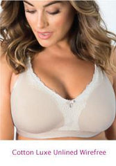 Curvy Couture Cotton Luxe Unlined Wire free