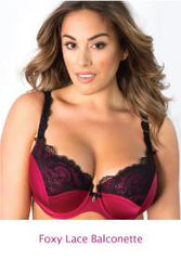 Curvy Couture Foxy Lace Balconette