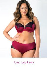 Curvy Couture Foxy Lace Panty