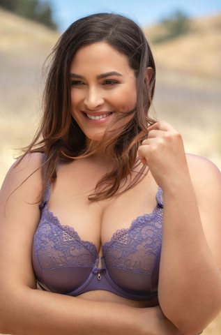Curvy Couture Tulip Push Up Vintage Lilac