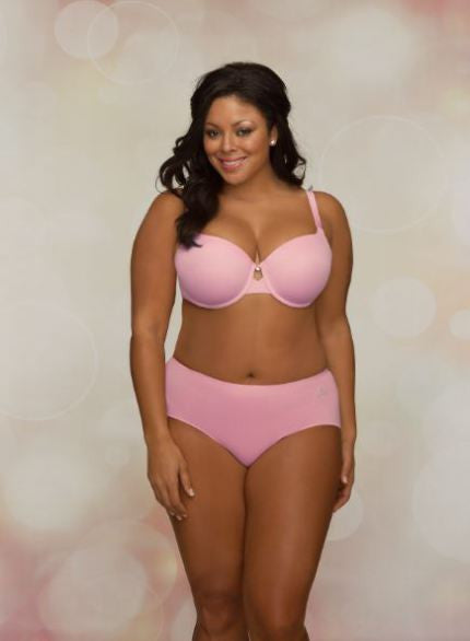 Curvy Couture Fall Holiday Curvysta Haven Everyday T-Shirt Bra & Hipster Panty