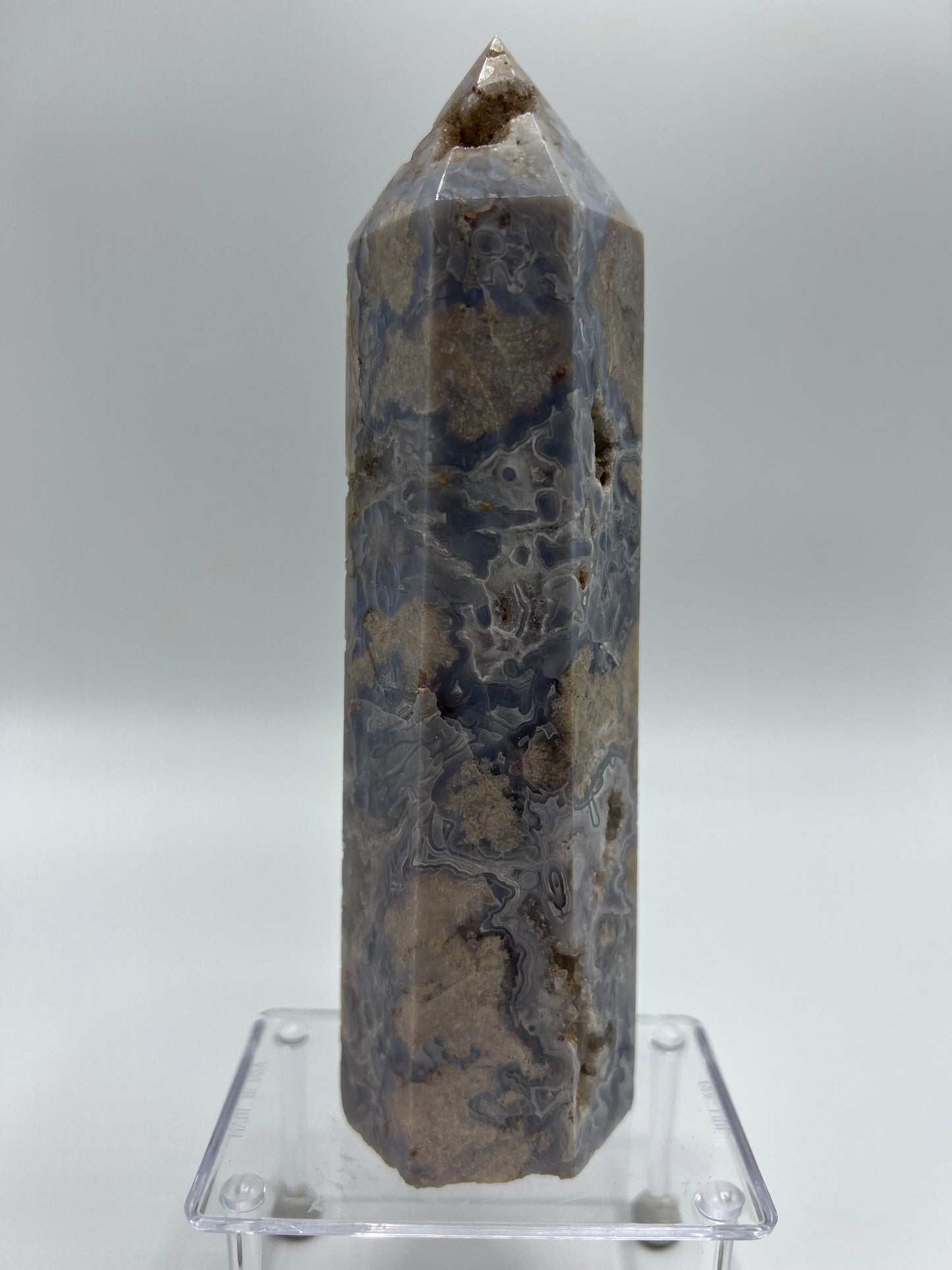 Blue Flower Agate E