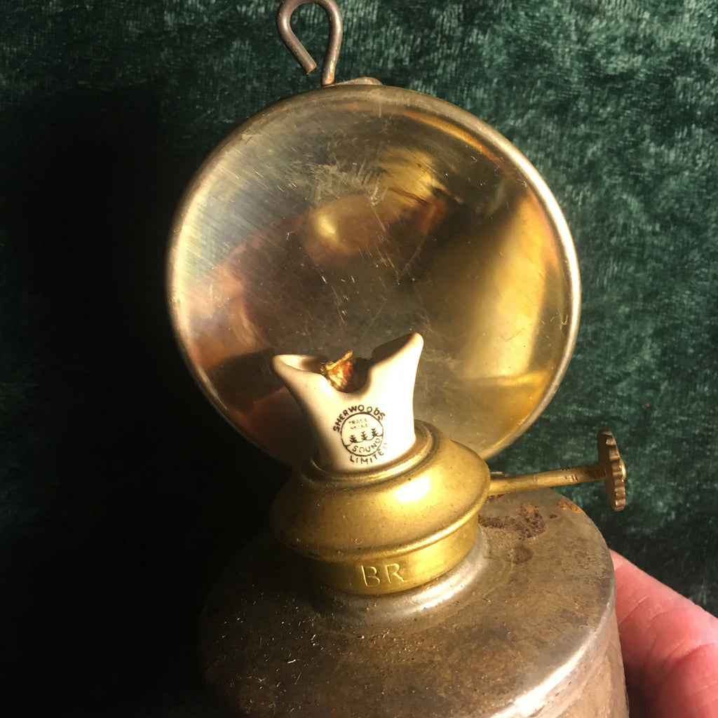 ❤商売❤ VINTAGE SHERWOODS COPPER RAILROADLANTERN www