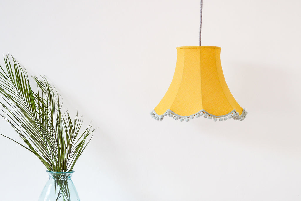 Mustard Lampshade