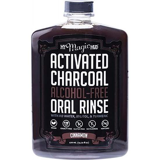Activated Charcoal Alcohol-Free Mouthwash