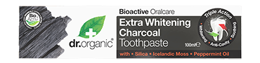 Dr. Organic Natural Charcoal Toothpaste with Activated Charcoal