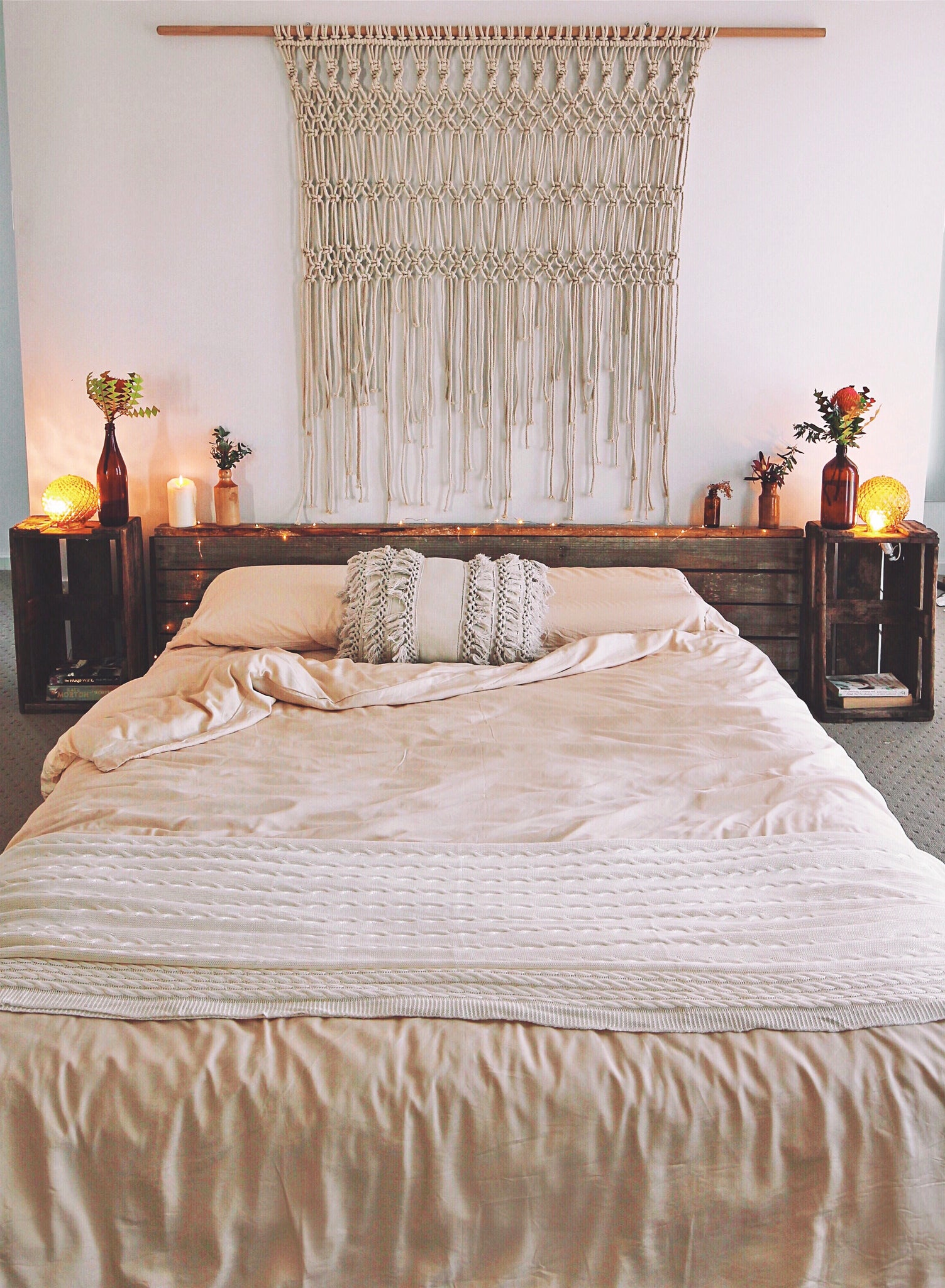 Elise Cook Bedroom - Latte YoHome Bamboo Bedding
