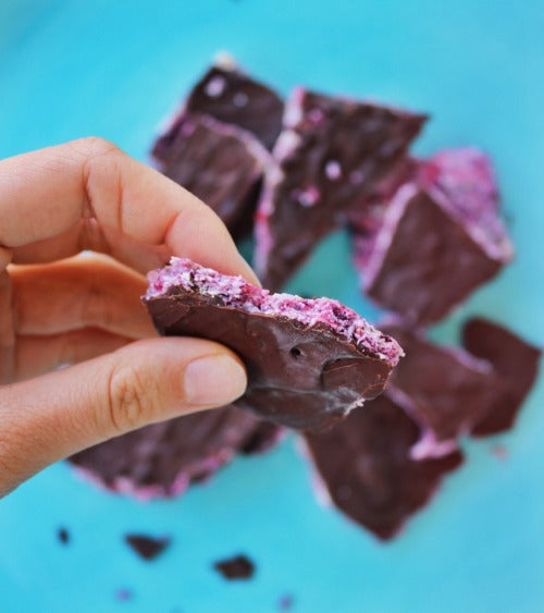 Raw Berry Ripe Slice