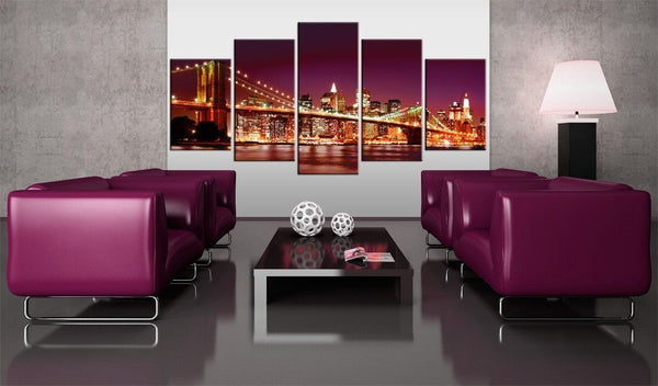 Quadro su tela - City of gold