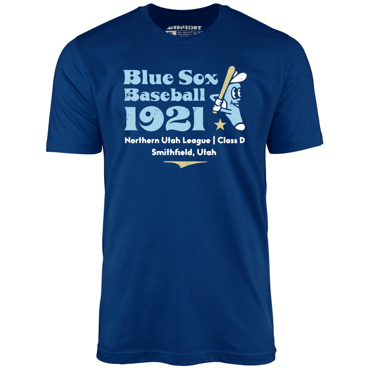 Smithfield Blue Sox Utah Vintage Defunct Baseball Teams Unisex T