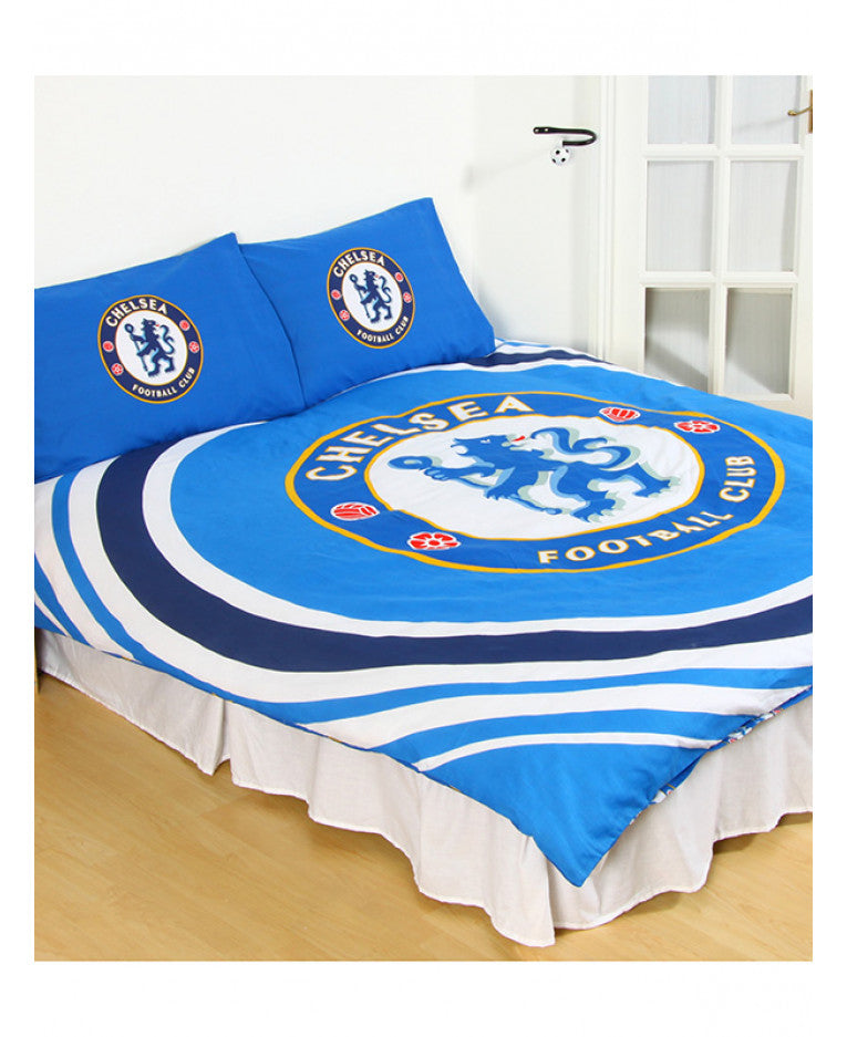 1 Chelsea Fc Pulse Double Duvet Cover Set Littlecharactersstore