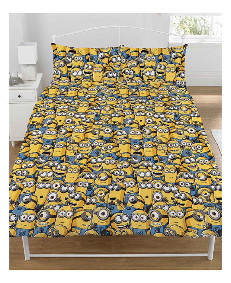 Despicable Me Minions Army Double Queen Duvet Cover Set