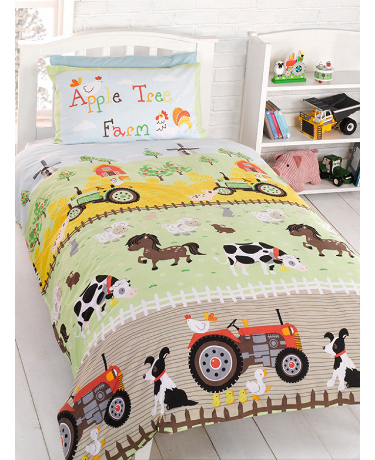 Apple Tree Farm Single Duvet Cover Amp Pillowcase Set