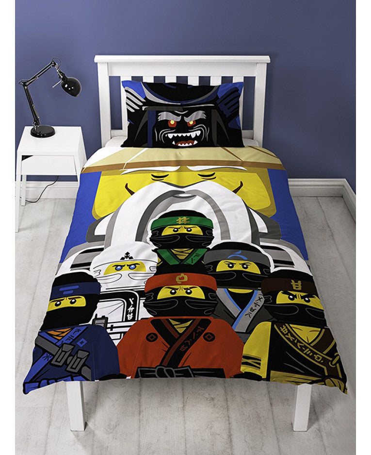 Lego Ninjago Movie Guru Single Duvet Cover And Pillowcase Set