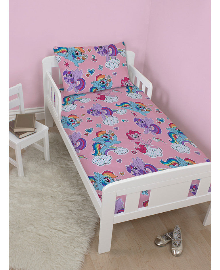 My Little Pony Cupcake Single Duvet Cover And Pillowcase Set Home