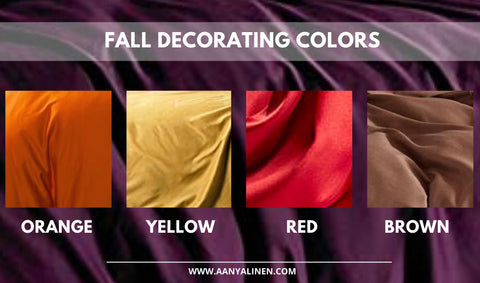Fall Colors For Bedding