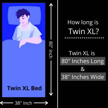 How long is Twin XL  Dimensions - AanyaLinen