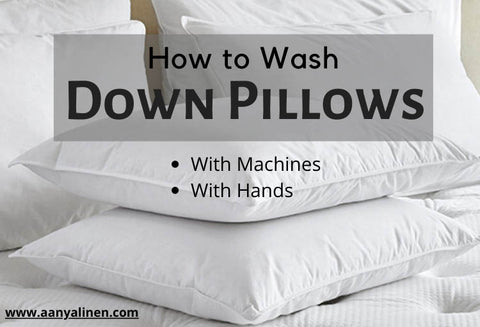 How To Wash Down Pillows Wash Down Pillows Aanyalinen