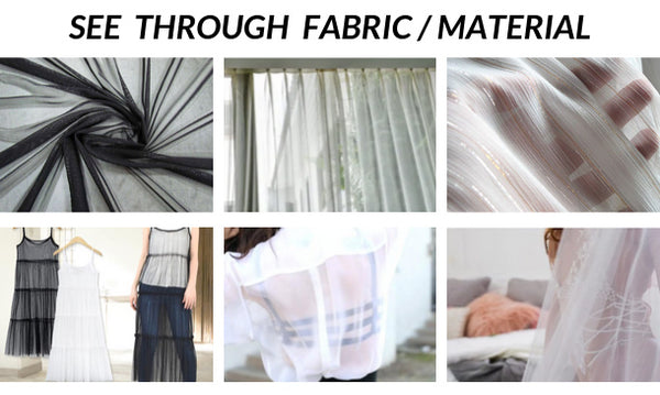 See Through Fabrics