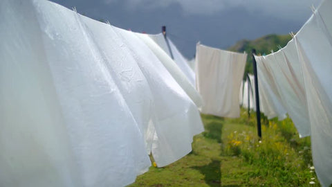 Drying procedure for linens