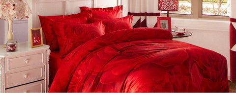 red Bedding