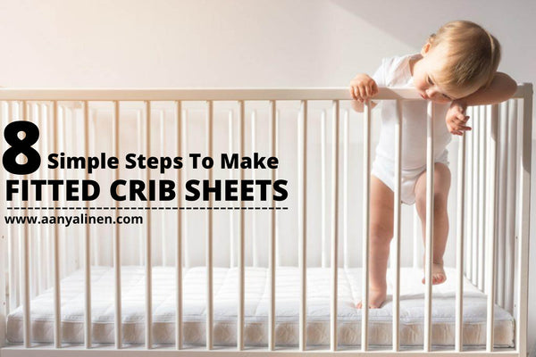 simple steps to make fitted crib sheets