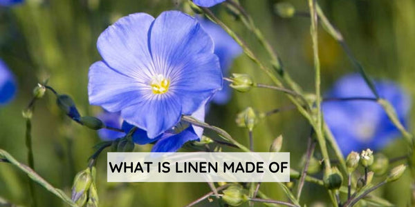 what is linen made of
