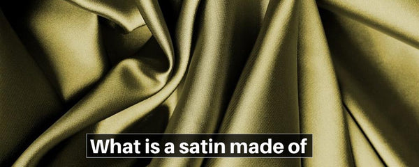 what is satin made of
