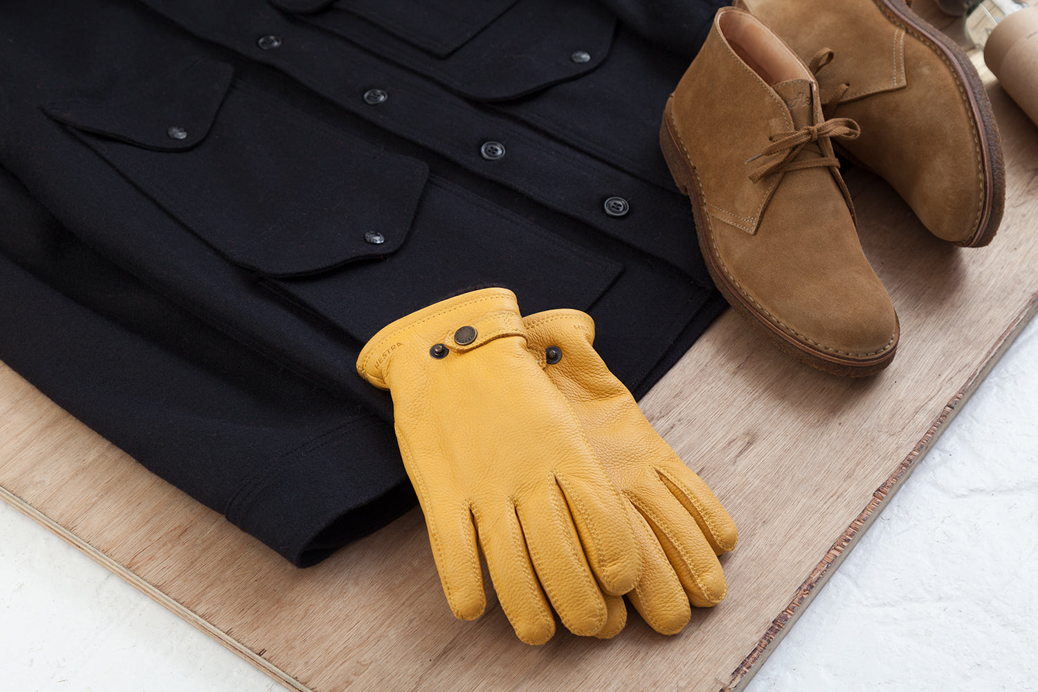Hestra UTSJO Gloves (Yellow)