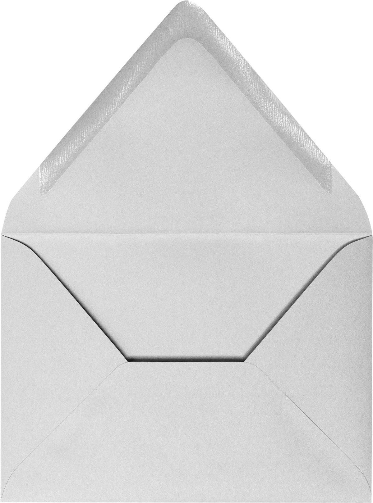 A-9 Gray Smoke Solid Euro Flap Envelopes