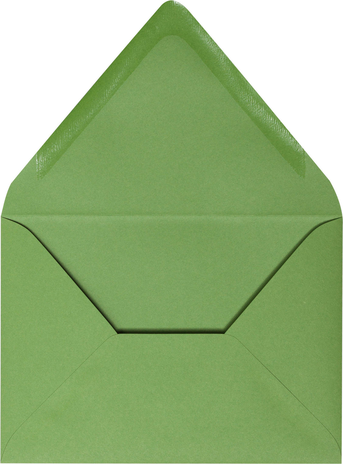 A-7 Solid Meadow Green Euro Flap Envelopes (5 1/4" x 7 1/4")
