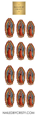 Decals- Virgen Guadalupe CLEAR