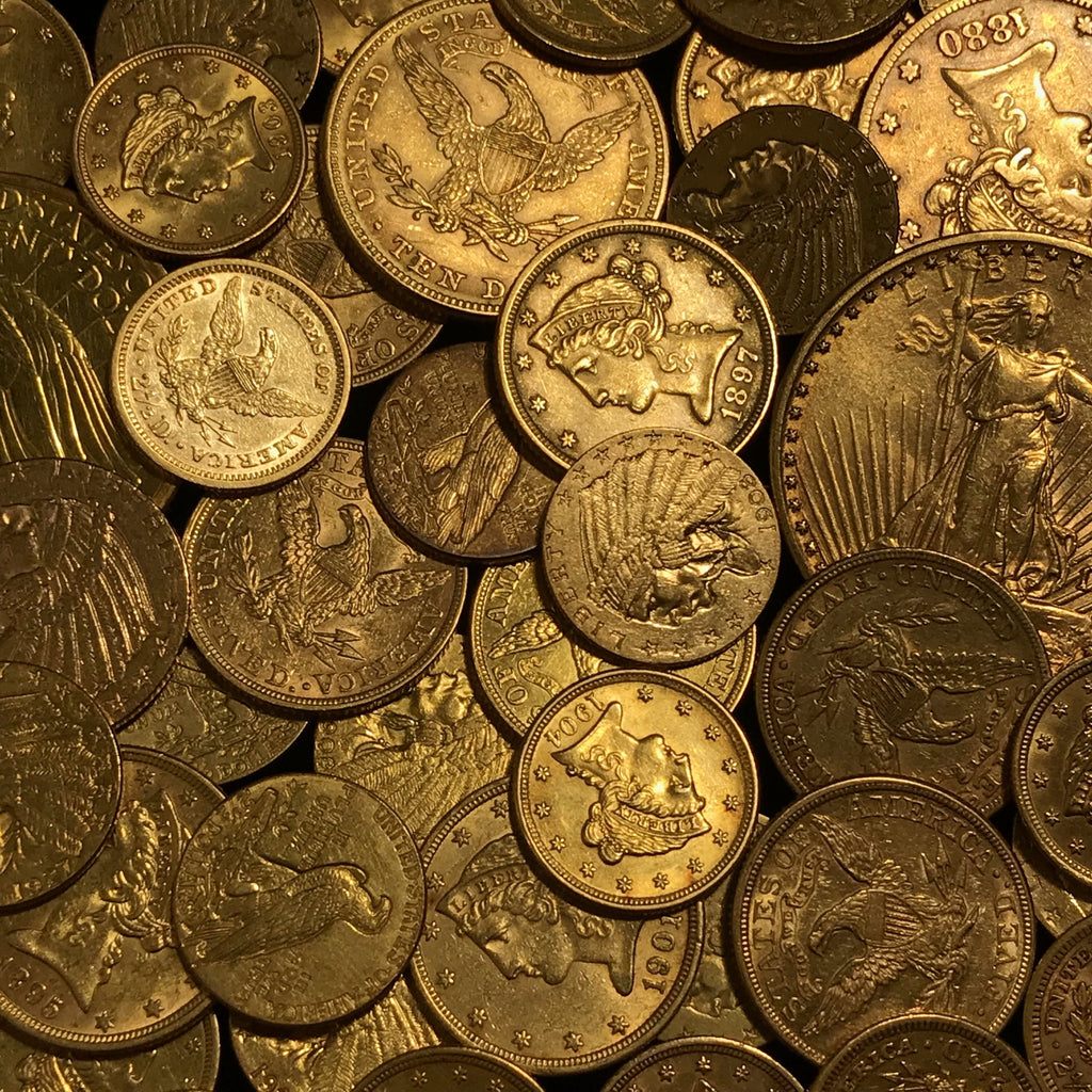 1x US Gold Coin $2 5 $5 $10 (P S O CC) Pre 1933 Bullion Old Estate Coins
