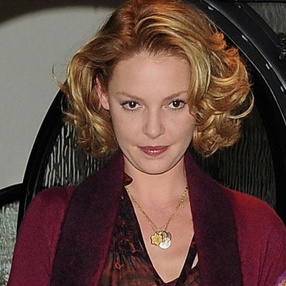 Katherine Heigl - Script Name Charm Necklace