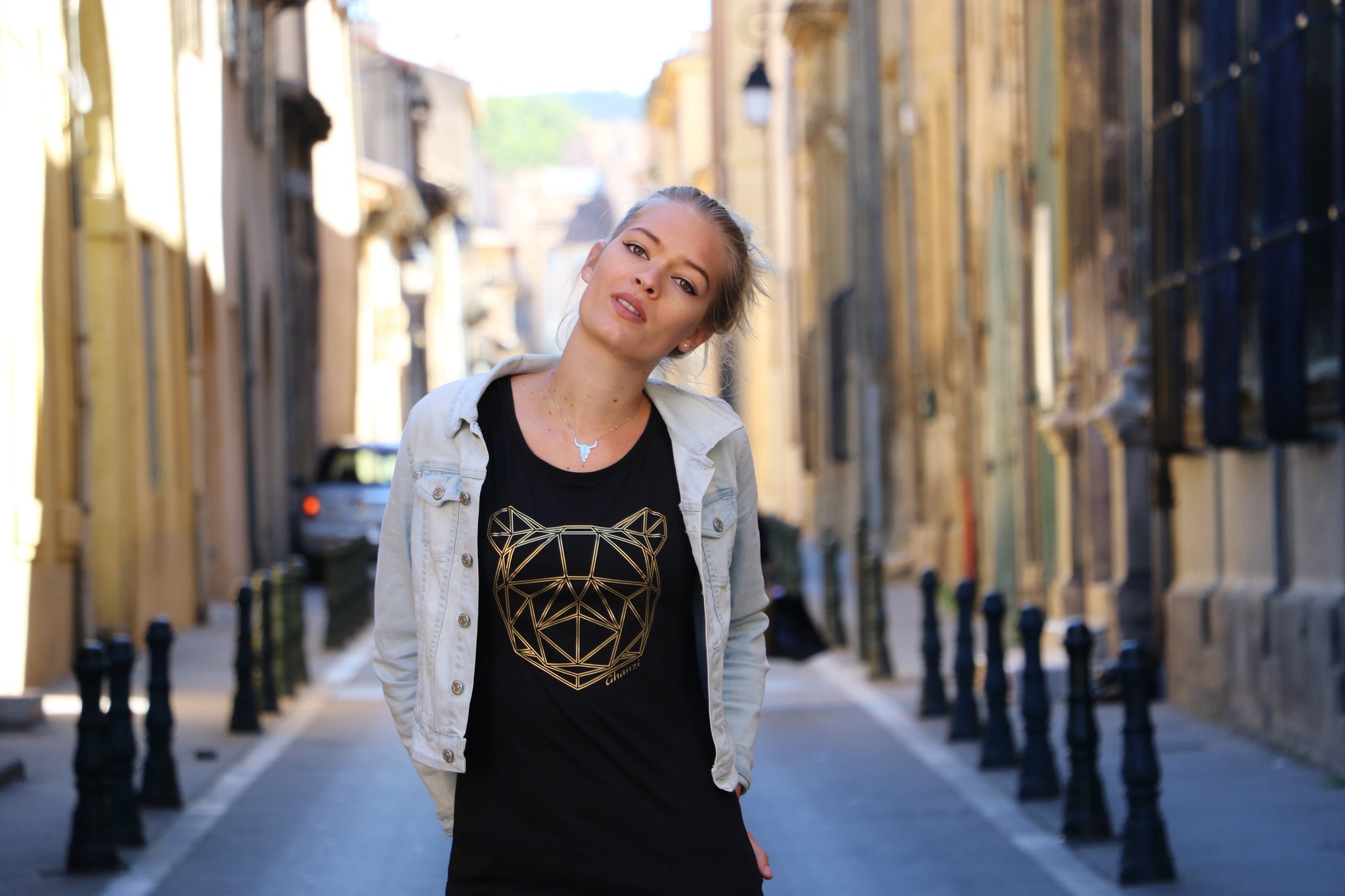 GHANZI Brand Team french model Blandine Reynaud, Delight collection, Aix en Provence 