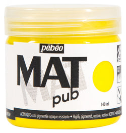 Pebeo MAT Pub Acrylic 140ml (Indoor/Outdoor)- Top Ten Net Gambling regular platform Malta