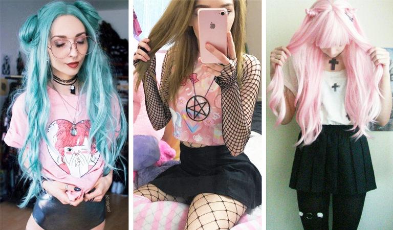 Featured image of post Kawaii Goth Aesthetic Clothing : Pastel goth perfectly incorporated both fashion aesthetic!
