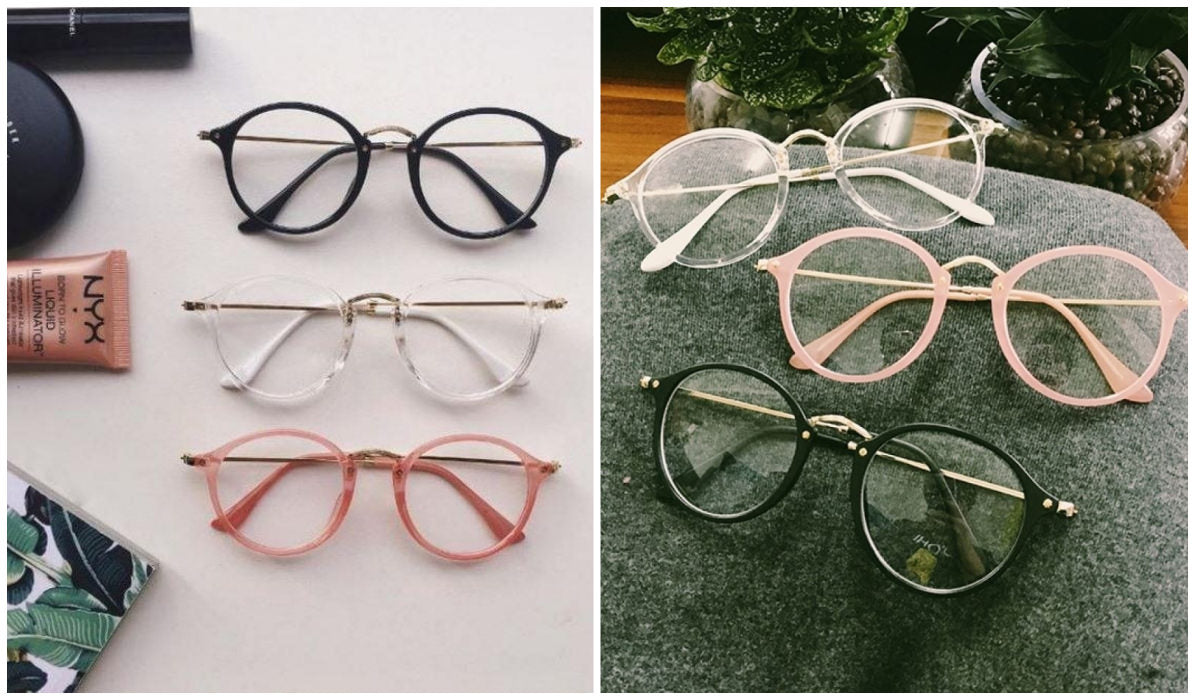 15 Aesthetic Clear Glasses Round Clear Aesthetic Glasses itGirl Shop Blog