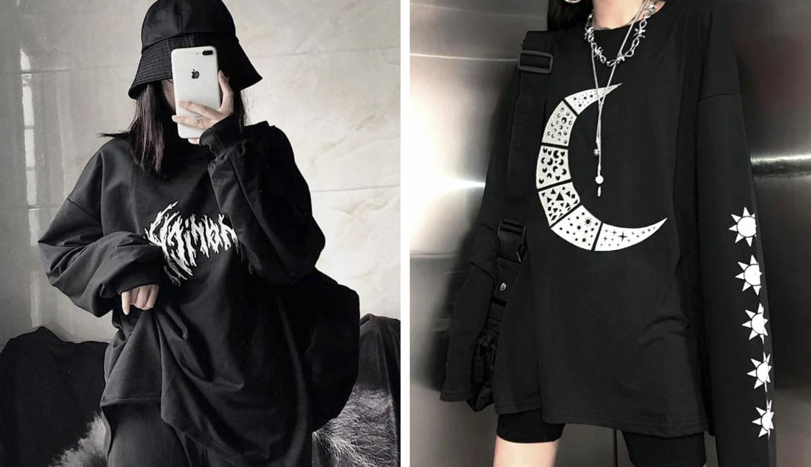 egirl style aesthetic outfits darkwave and goth clothing itgirl blog