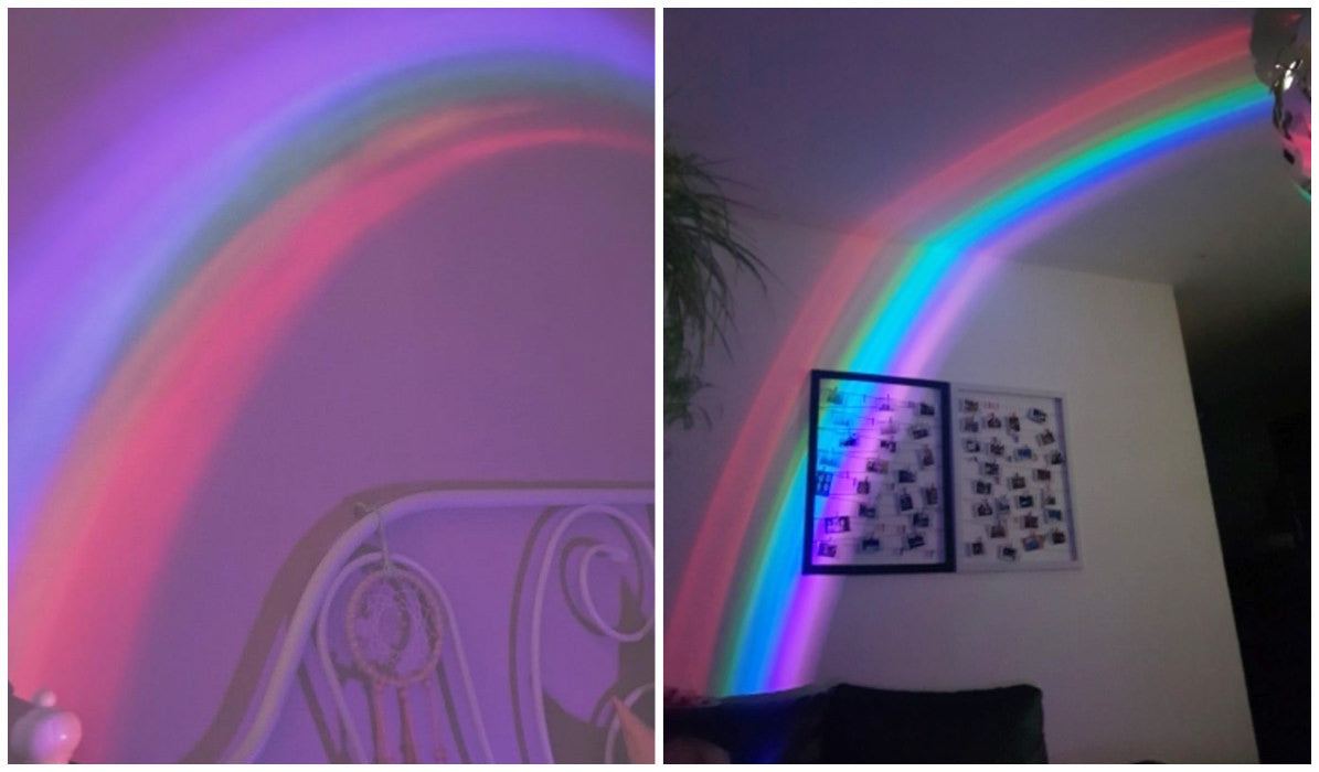 Rainbow Clothing and Accessories Rainbow light Shine Bedroom interior Night Lamp itGirl Shop Blog