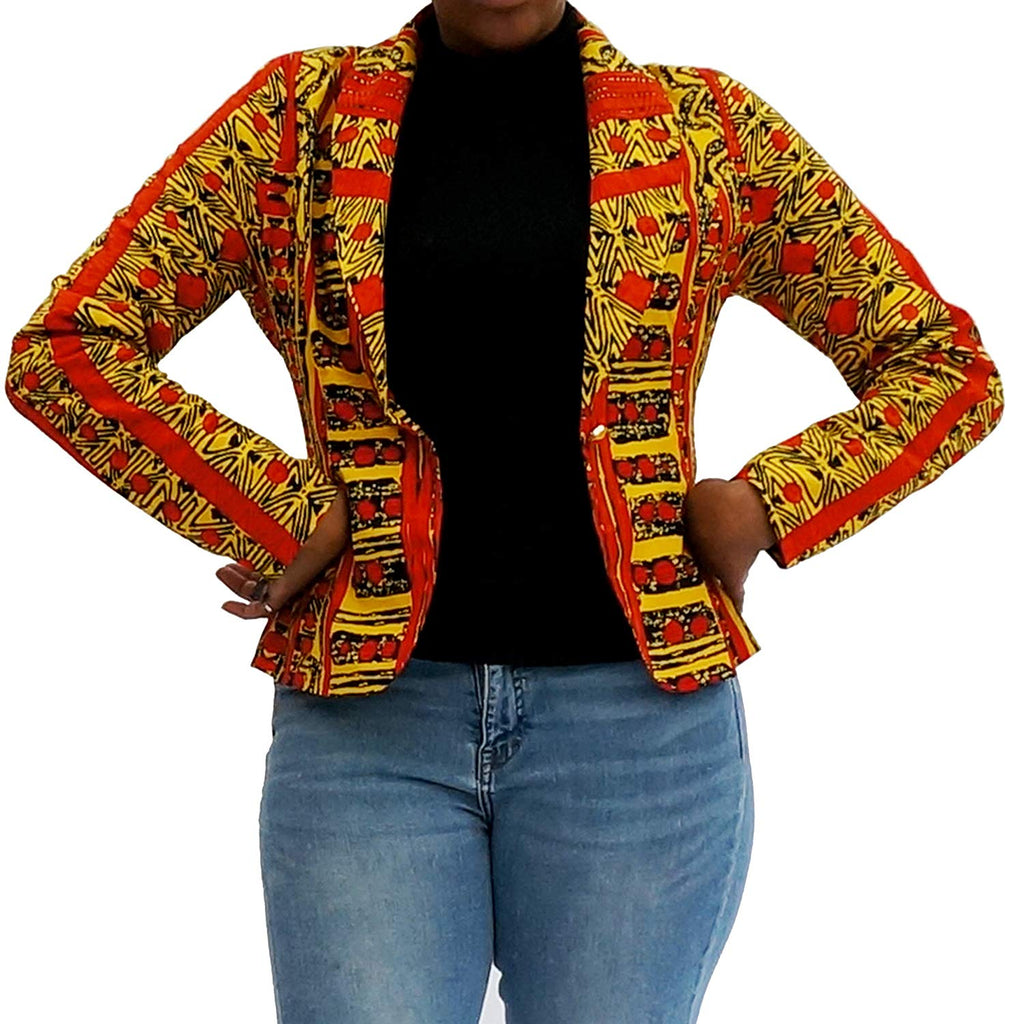 kitenge coat