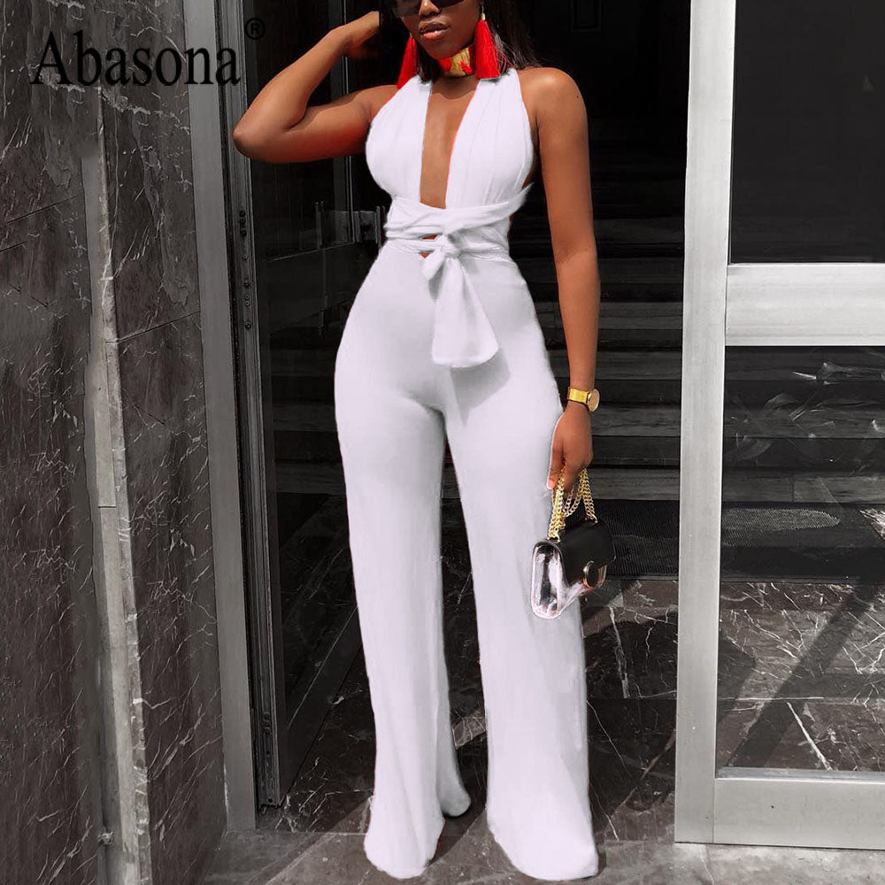 women's white jumpsuit sale