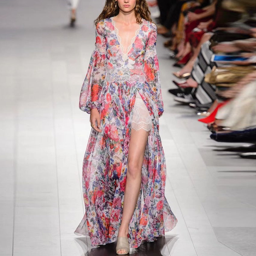 on the runway maxi dress