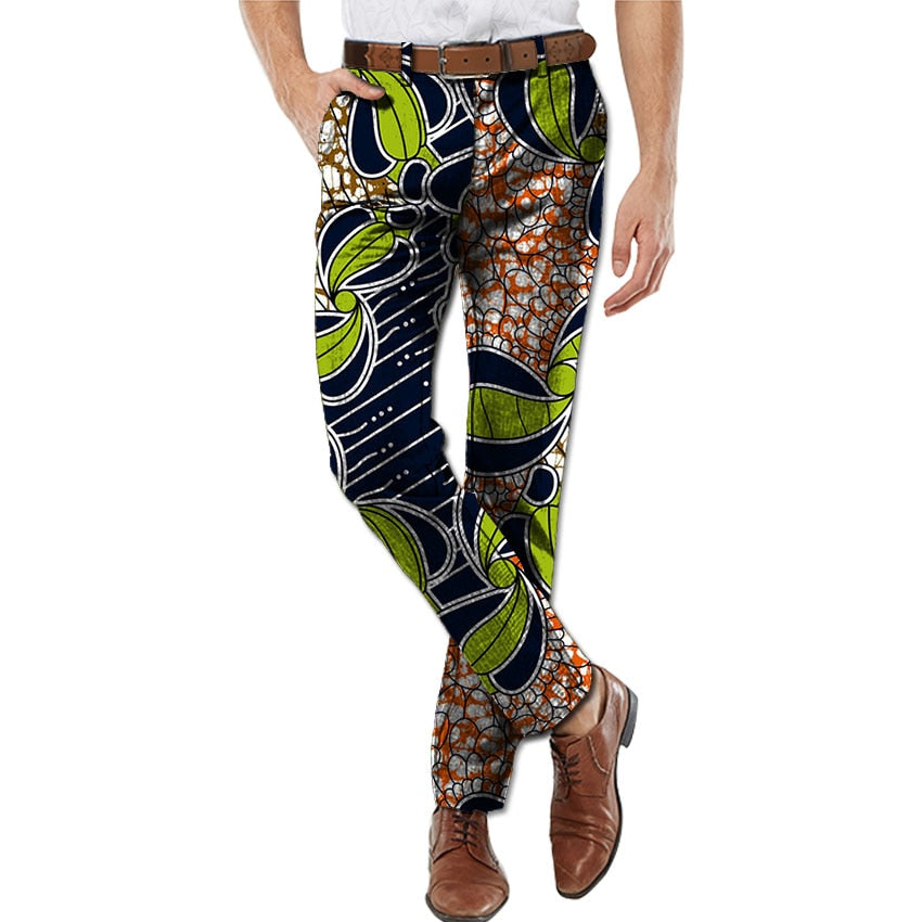 african print pants for men