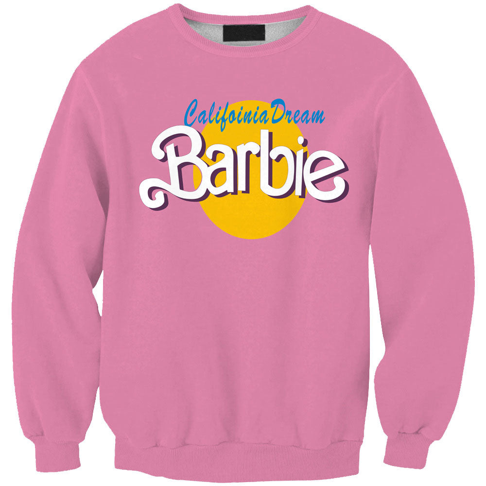 barbie sweatshirt womens