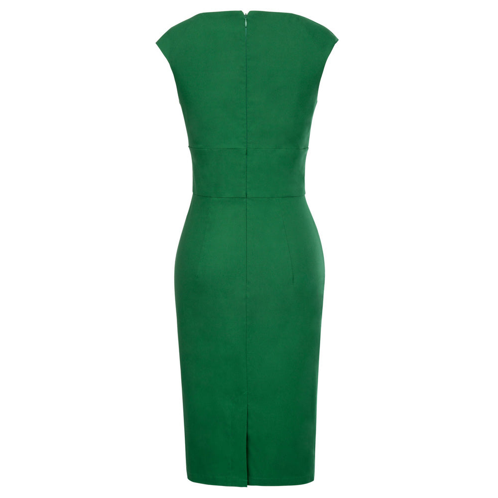 green work dress