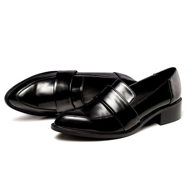 womens black dress shoes for work