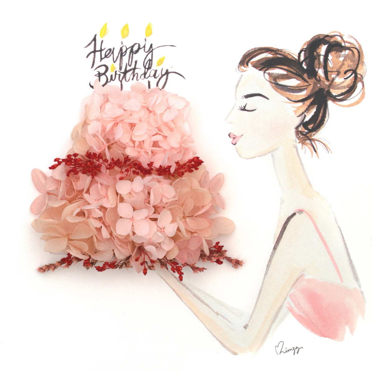 Preserved Flower Gift | Birthday Girl | Love Limzy Co.